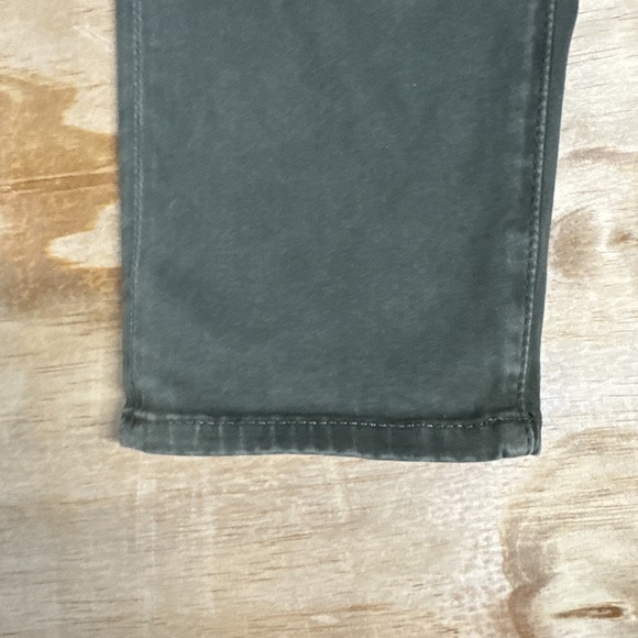 adriano goldschmied jeans Wmn 29 The Abbey Ankle Skinny Green Brushed - Picture 3 of 10